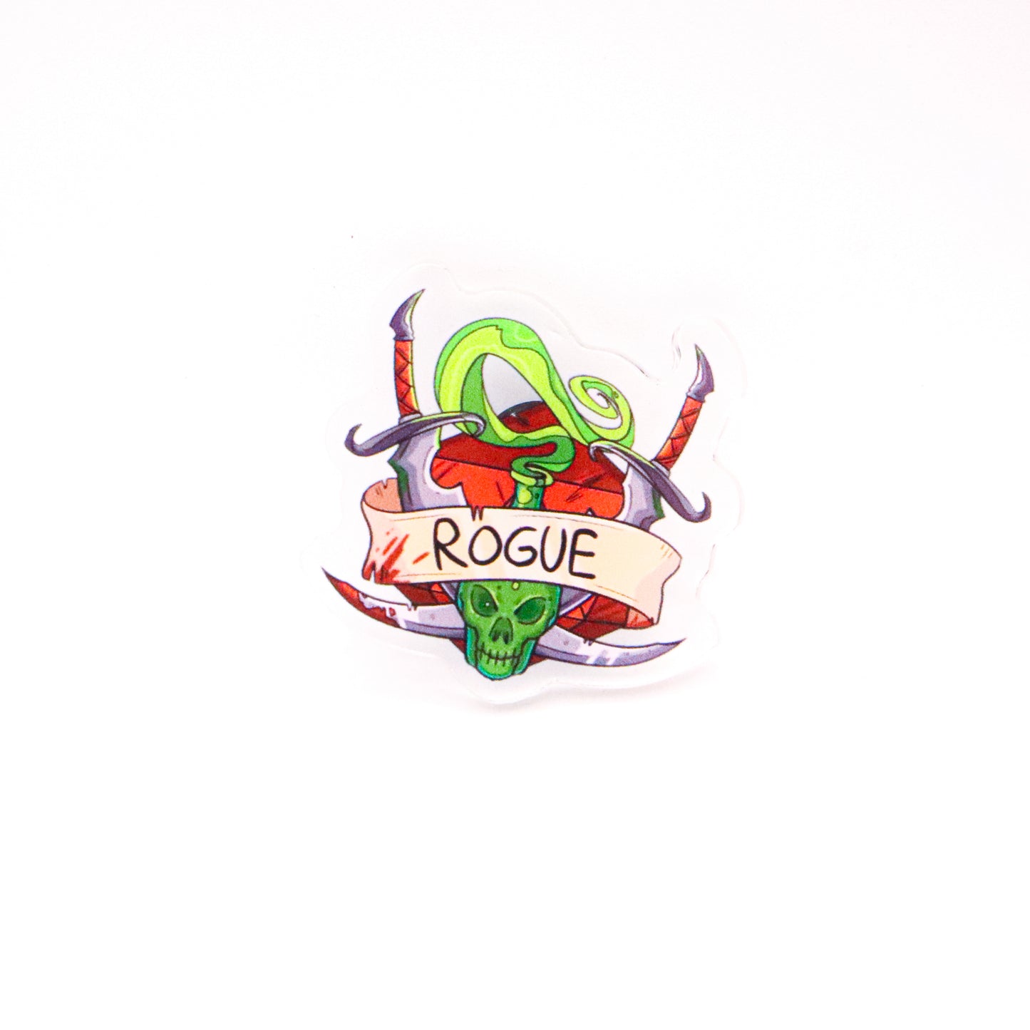 Rouge Acrylic Pin
