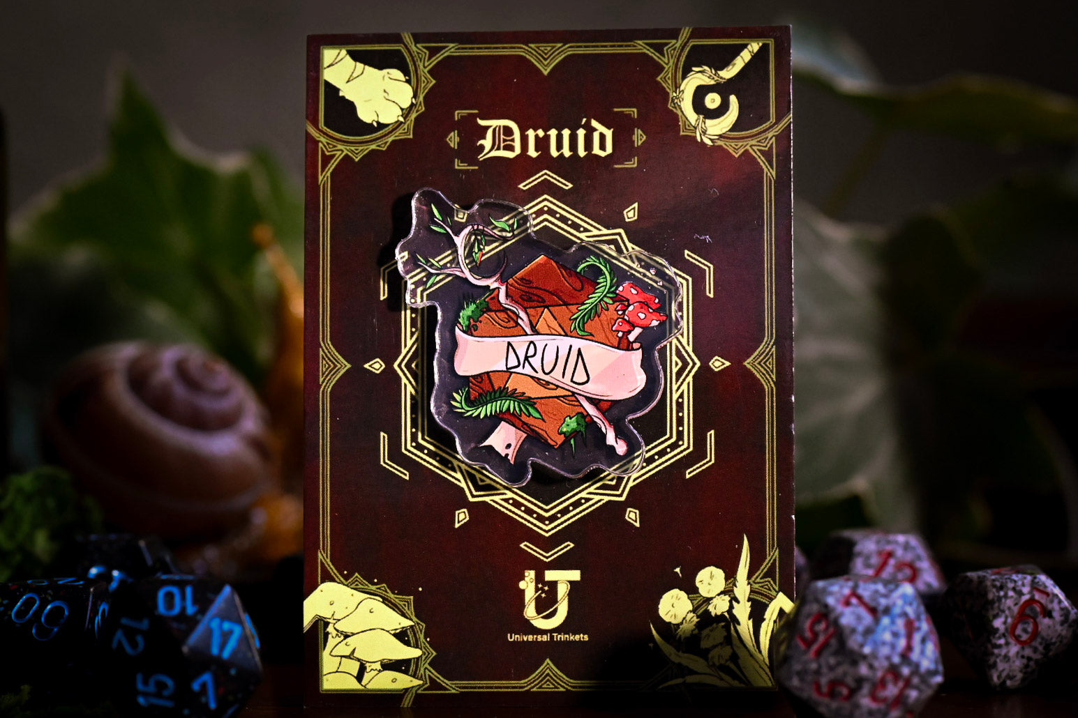 Druid Pin with Card