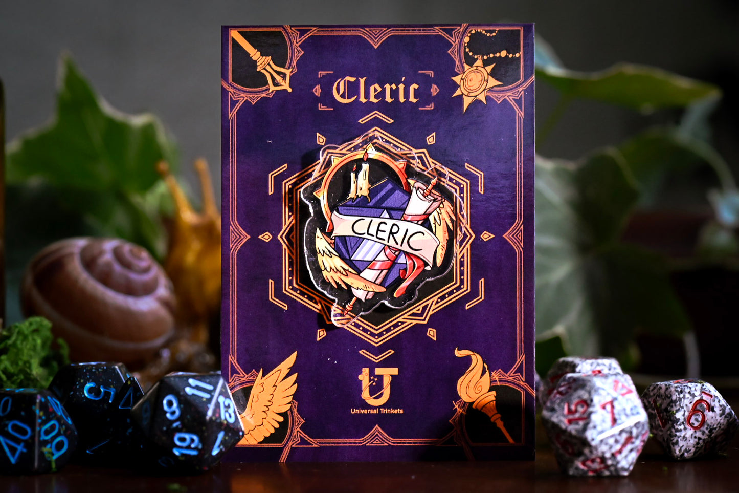 Cleric Acrylic Pin