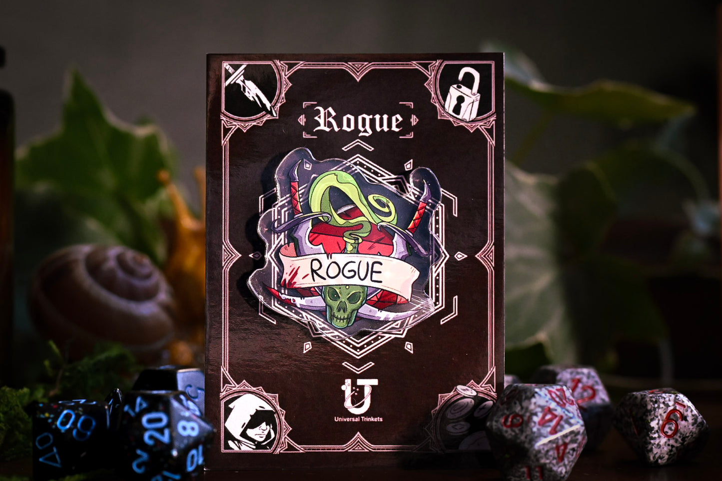 Rouge Acrylic Pin