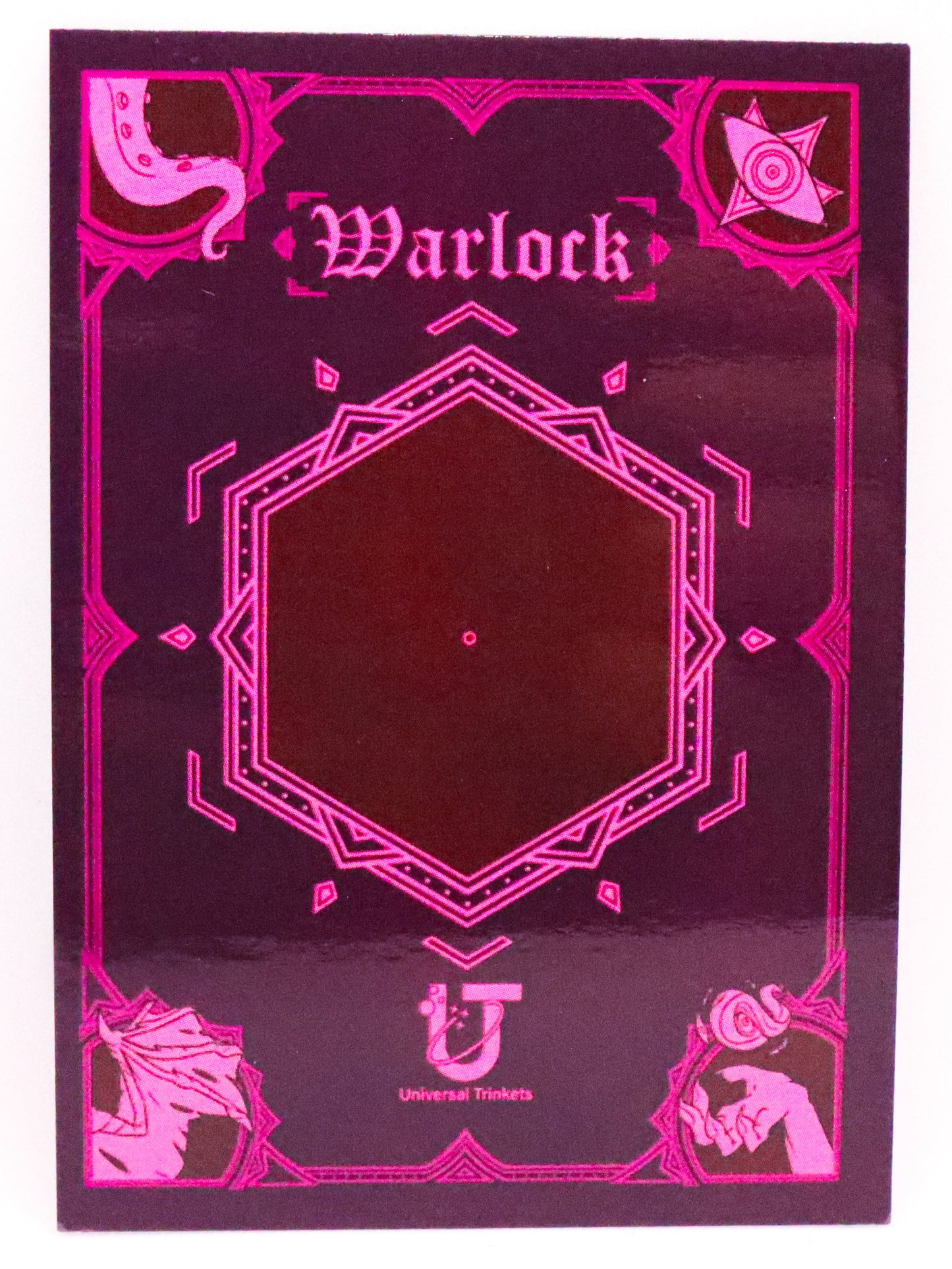 Warlock Acrylic Pin