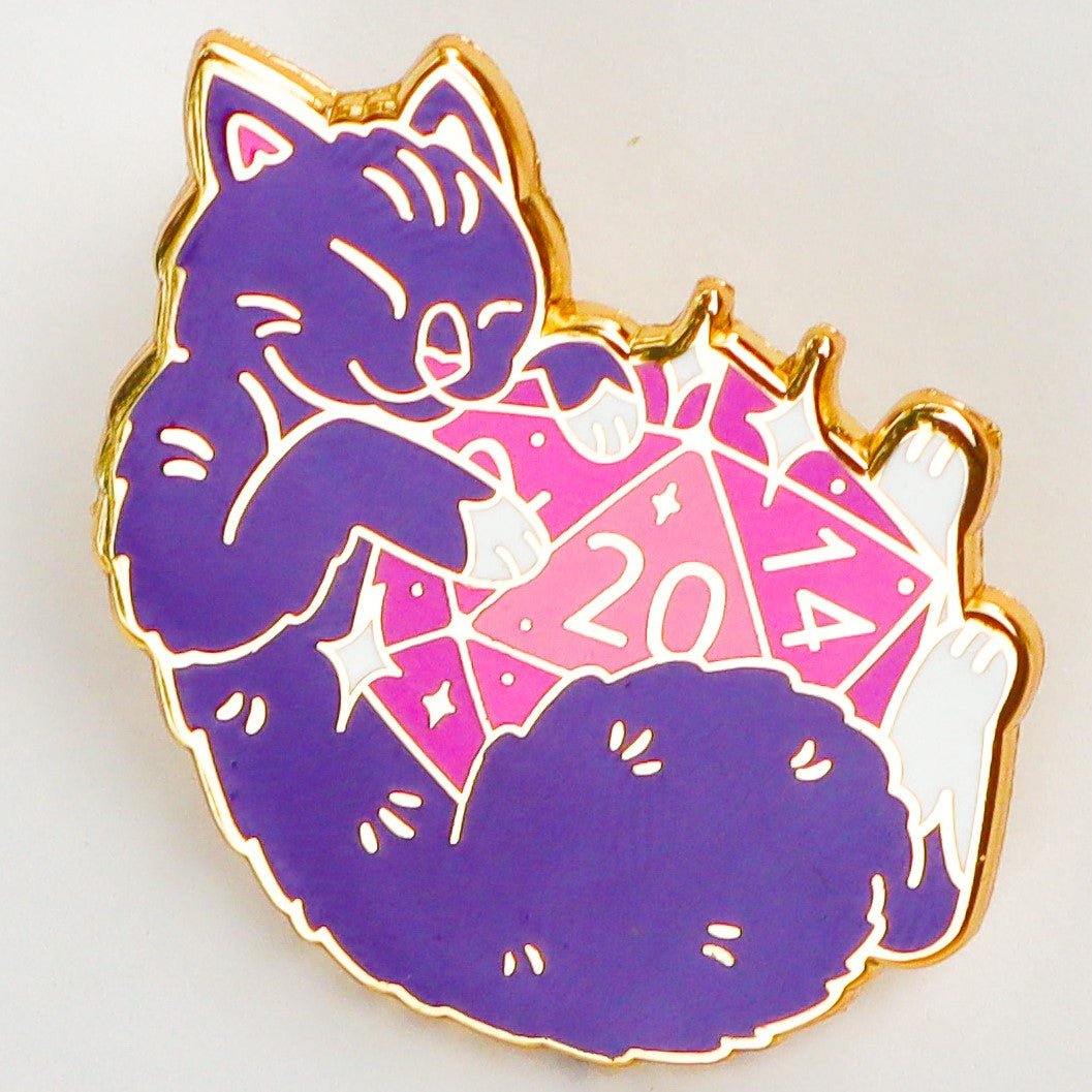 Fantasy Cat Enamel Pin - UniversalTrinkets - Enamel Pin